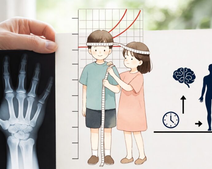 성조숙증과 빠른 사춘기 구별법,