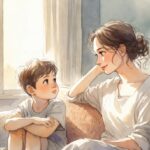 아이의 행동